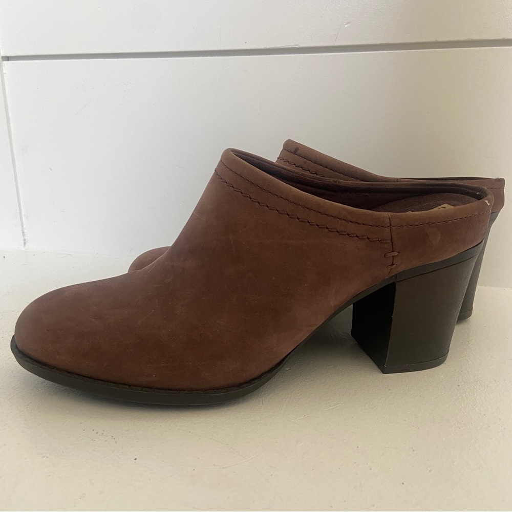 Clarks leather mules/clogs - Picture 5 of 5
